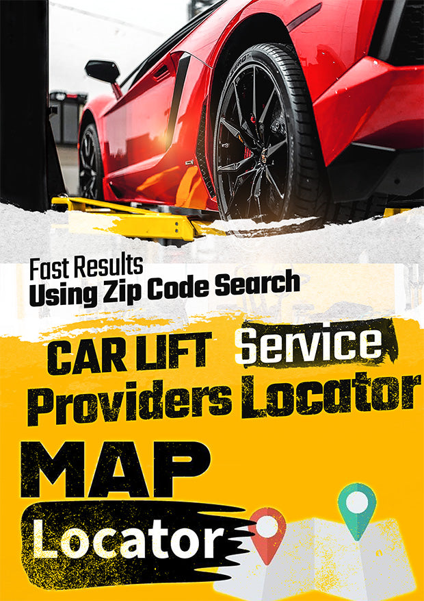 Car Lift Service Provider Map Locator